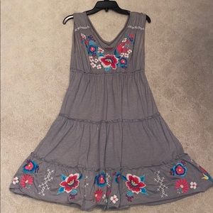 Embroidered dress